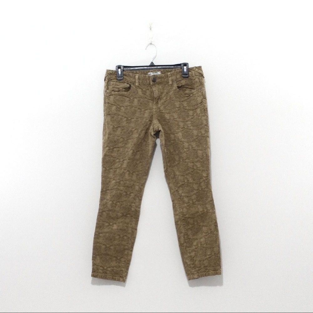 Free People Jacquard Pants Size 30